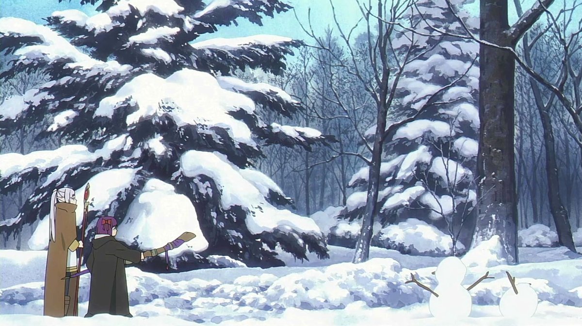 frieren_lab's tweet photo. 【葬送のフリーレンの細かい描写】
フリーレンは、雪だるまをよく作る https://t.co/xw5bTTjvxZ