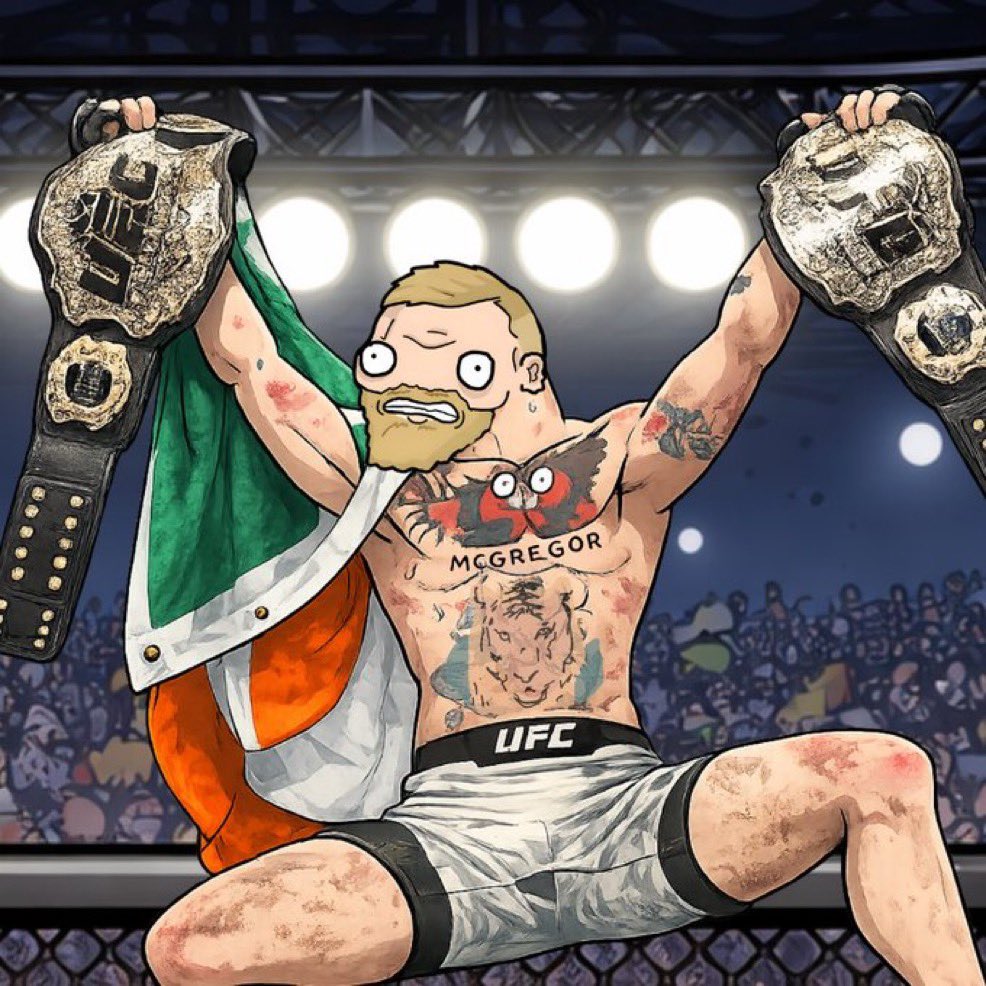 Kryptrz's tweet photo. @maxbidbro Bought $Conor makes his mma return after 5 years and follows official X account of the coin. https://t.co/kSz1It2ZOV