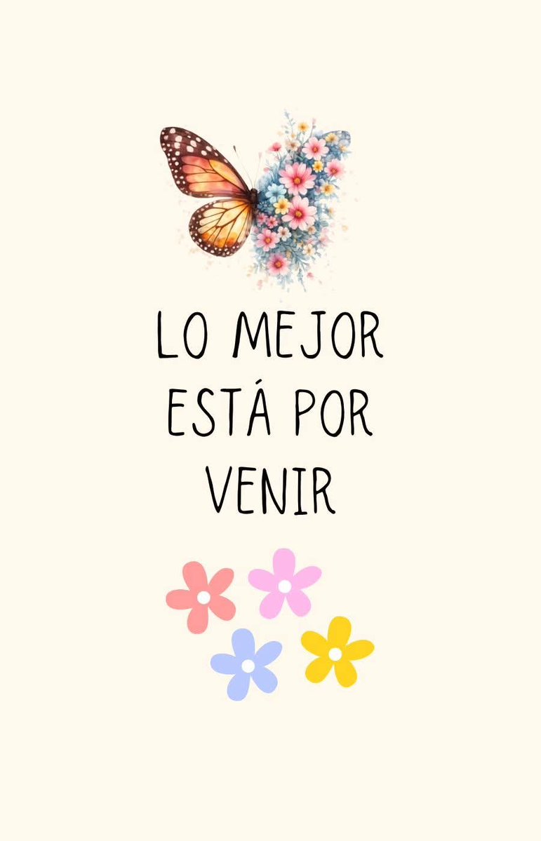 jordaninavarro's tweet photo. "Confía en el proceso, porque lo mejor de tu historia aún está por escribirse."
🦋🍃🌿🌾🦋🍃🌿🌾🦋 https://t.co/il0h1KB1ez