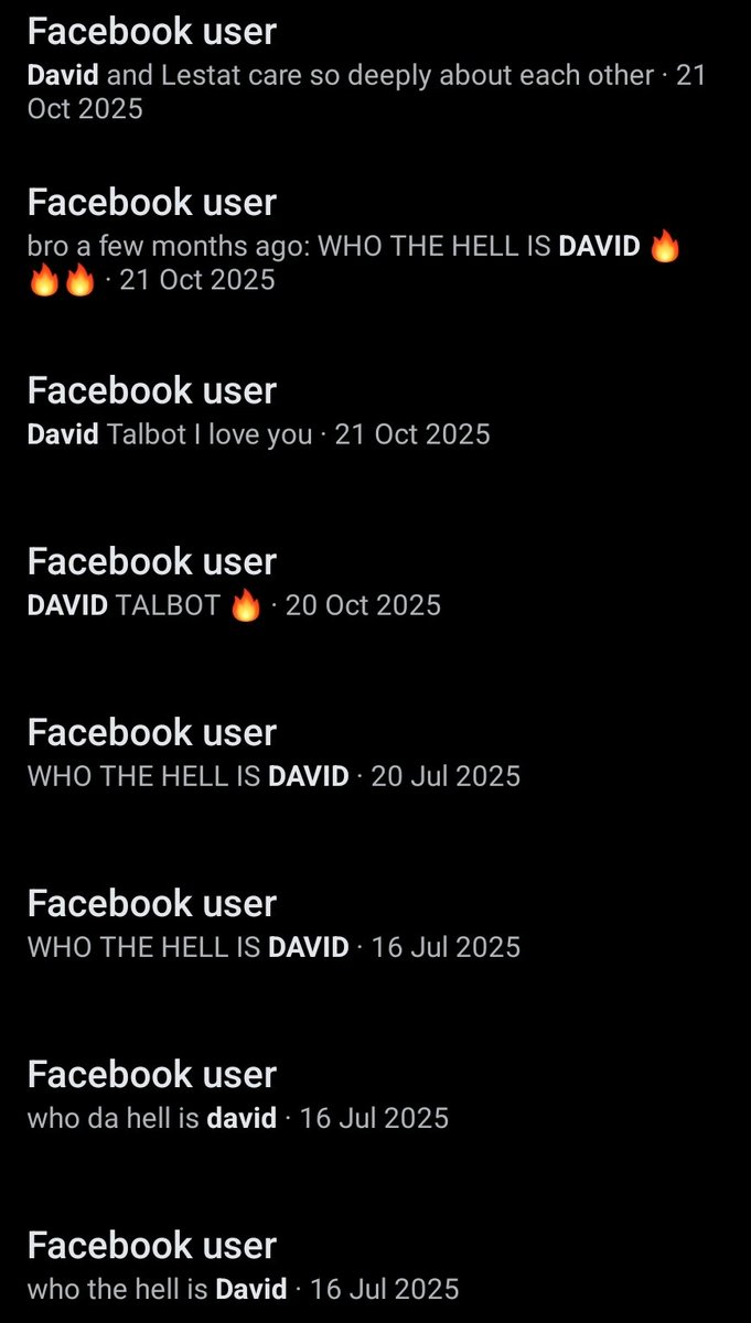 armandling's tweet photo. will never not find it funny how my love for David developed https://t.co/AToJAHNiz3