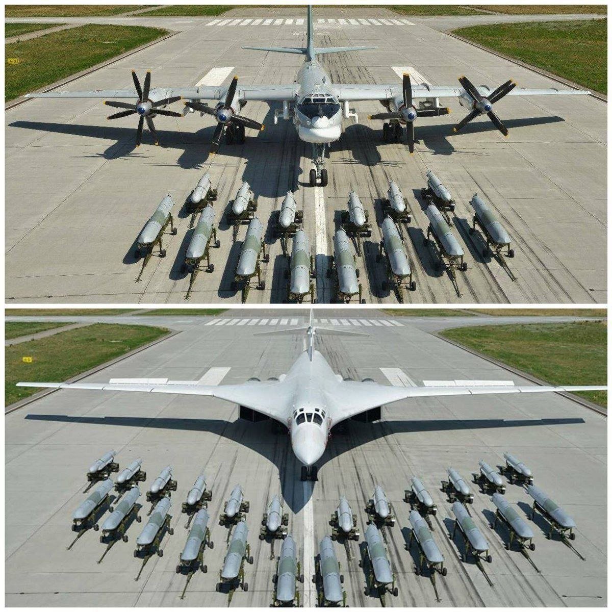 Globalsurv's tweet photo. 🇷🇺🇺🇦RUSSIA has Completed its  Preparations for Major Combined missile and drone attack on UKRAINE.

Russia has finished preparations for the next large-scale combined attack using missiles and drones.

🔺5+ Tu-95MS strategic bombers from the Far East to bases closer to Ukraine Olenya and Engels-2, with more bombers and possible Tu-160s available. 

Expected weapons include:

🔺️ Kalibr cruise missiles
🔺️6 Kinzhal hypersonic missiles
🔺️ Iskander, Zircon, and other missiles
🔺️Geran-2/Gerbera attack drones

The attack is expected either tonight and tomorrow night with targets include western Ukraine, Kyiv and kyiv oblast.