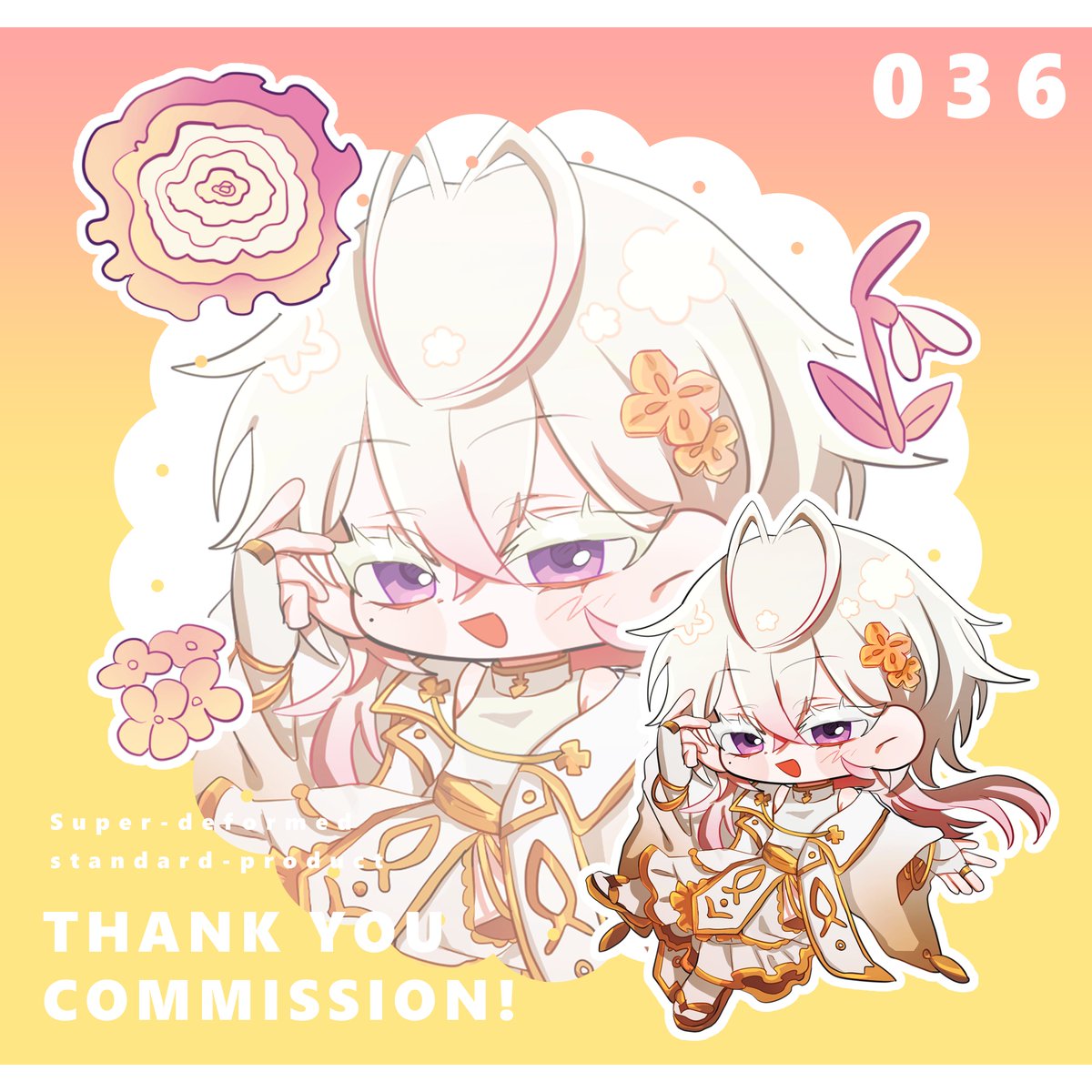 kunl__pic's tweet photo. 🐣COMMISSION🍳 #つなぐ

つなぐにてリピートご依頼いただき
衣装デザイン＋ミニキャラを描かせていただきました🌼

ありがとうございました💛 https://t.co/YcnwPHWRJS