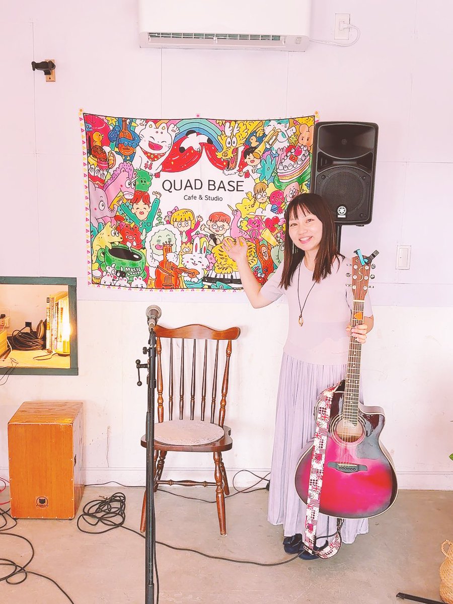 ritty_singer's tweet photo. 【ライブ報告】
姫路QUAD BASEさん
ありがとうございました❣️
.
★セトリ★
1. Soon...
2. I wanna see you(カバー)
3. バレリーナ
4. 大切な君へ
5. Sunflower (新曲)
6. にじいろ (カバー)
.
はじめましての出会いが
たくさんあった1日😊💕
また出演できる日を楽しみに頑張ります❣️
#ライブ報告 https://t.co/Pxr1mjbasy