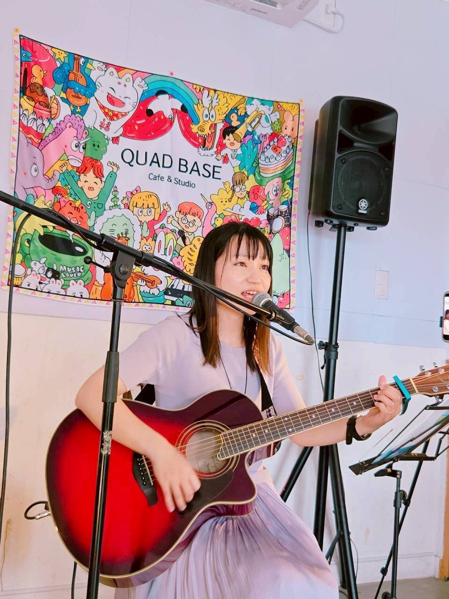 ritty_singer's tweet photo. 【ライブ報告】
姫路QUAD BASEさん
ありがとうございました❣️
.
★セトリ★
1. Soon...
2. I wanna see you(カバー)
3. バレリーナ
4. 大切な君へ
5. Sunflower (新曲)
6. にじいろ (カバー)
.
はじめましての出会いが
たくさんあった1日😊💕
また出演できる日を楽しみに頑張ります❣️
#ライブ報告 https://t.co/Pxr1mjbasy