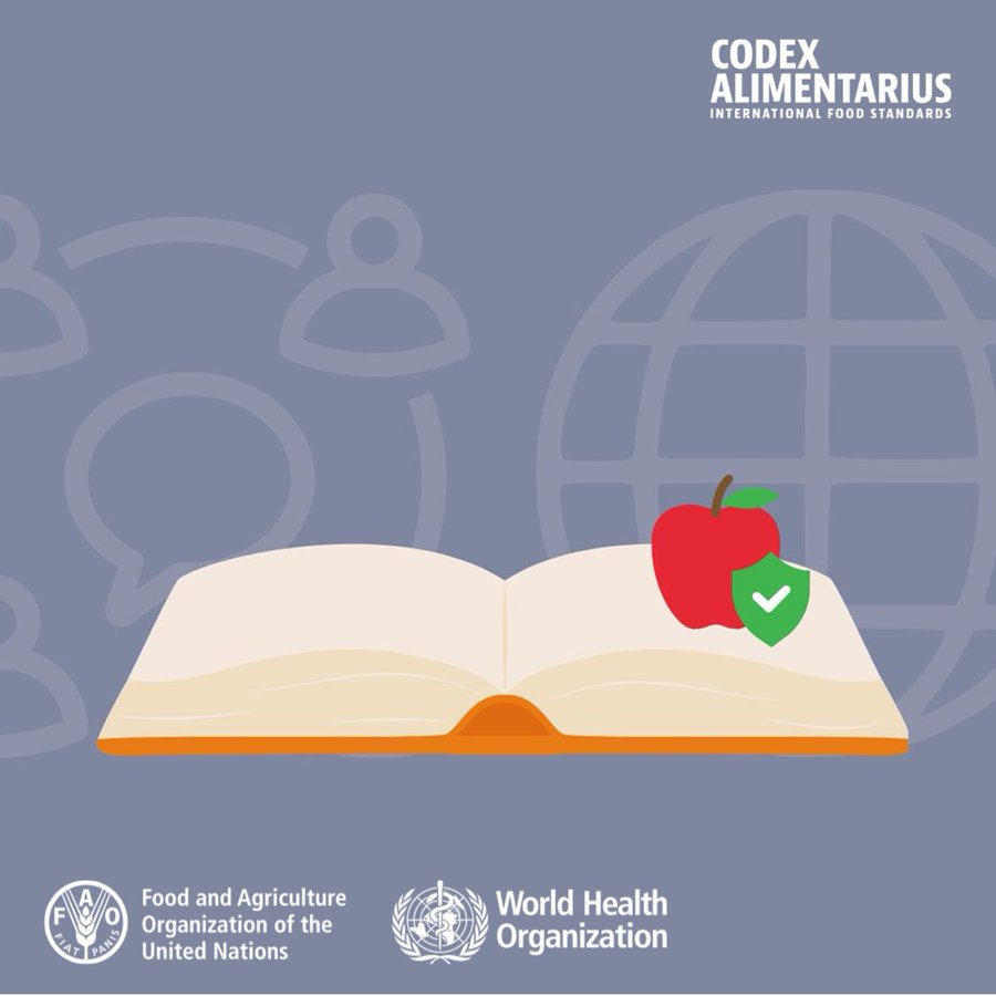 FAOWHOCodex's tweet photo. ⏭️ | Next on #Codex agenda:

👥 49th Session of the Codex Alimentarius Commission
🗓️ 6 - 10 July 2026
📍 @CICG_Geneva, Geneva, Switzerland

➕ℹ️➡️ https://t.co/vnsWBd1Cz9

#CodexCAC49 | #FoodSafety https://t.co/WRl4RggYE7