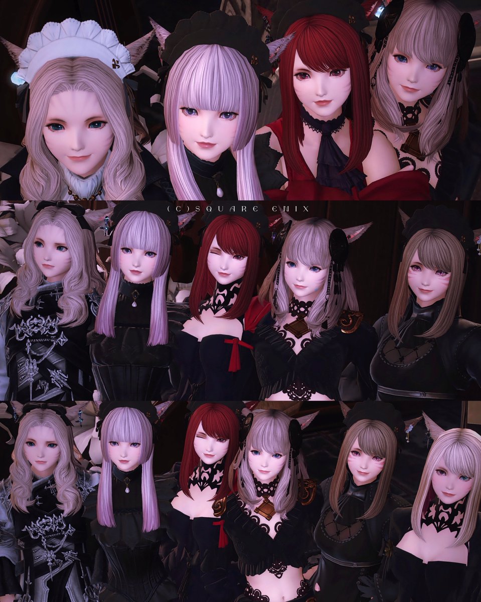 rearuzea's tweet photo. 増えるミコッテ🔄最高品質🔄🌹🖤
#薄明館GothicLounge https://t.co/hfq1qP8hOU