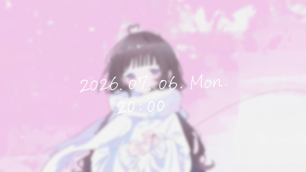 zarame___15's tweet photo. 【告知】

7/6(月)20時
歌ってみたを投稿しますよしなに。💭 https://t.co/0SVxDEeSMN