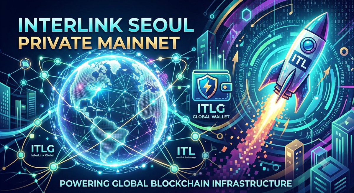 ArunaSai65606's tweet photo. transition from a community-powered mining network to a fully operational
Secure your ITLX Wallet and explore decentralized apps today!🔒🌐
(Hashtags):
#InterLink #ITLG #ITL #InterLinkSeoulPrivateMainnet #Blockchain #CryptoWallet #MainnetLaunch
Inter Link # itl# itlg# itlx https://t.co/IG2gFh1lA0