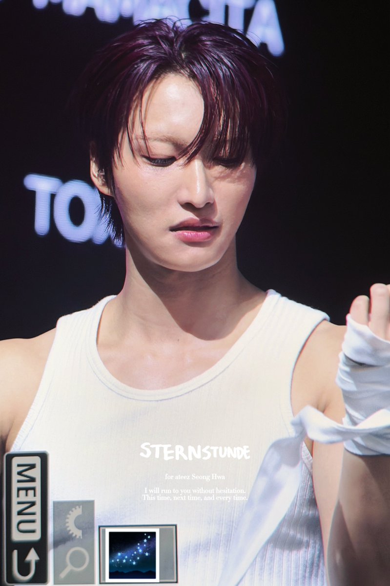 Sternstunde0403's tweet photo. 260705

🥊

#에이티즈 #ATEEZ 
#성화 #SEONGHWA https://t.co/zDl9glRnMF
