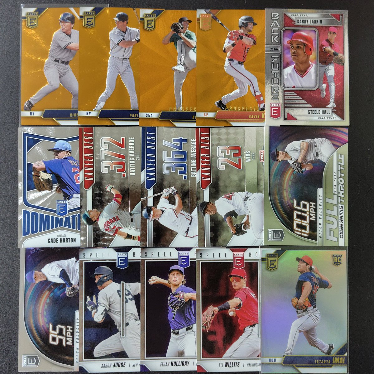 Panini Donruss Elite オート Steele Hall /10 Chase Shores カードが