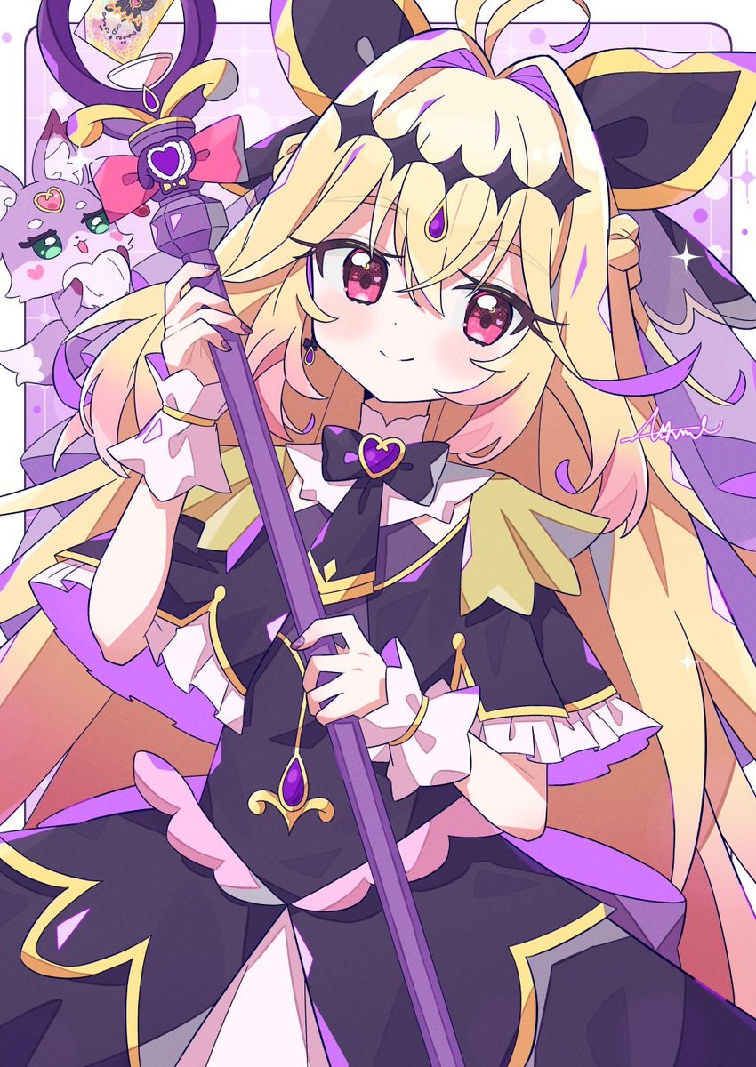 ArameDraw's tweet photo. キュアアルカナシャドウ https://t.co/eURfndBlSp