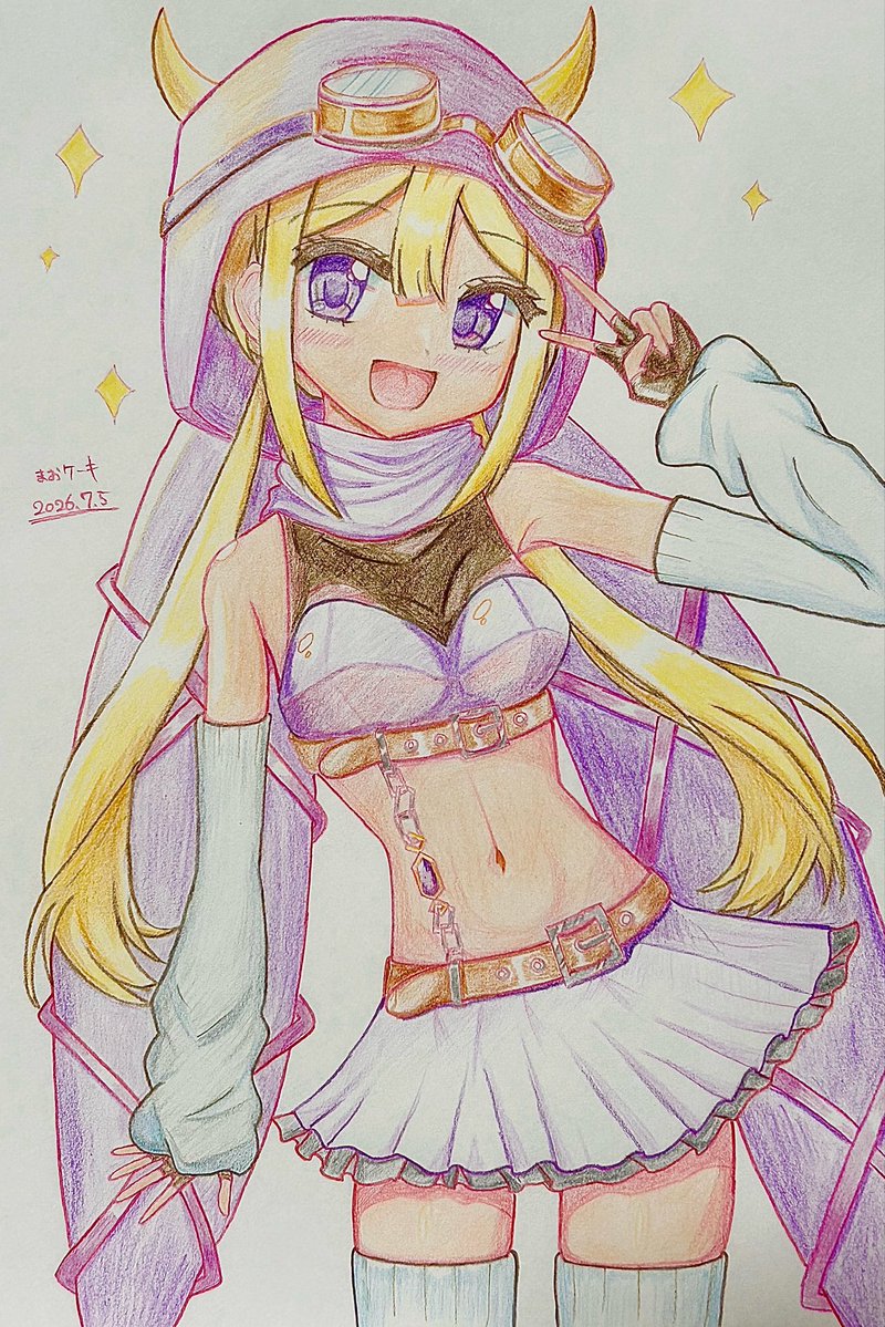 maocake_kai's tweet photo. フェリシア🐮
色鉛筆で描きました！ https://t.co/4sjIQxzVB7