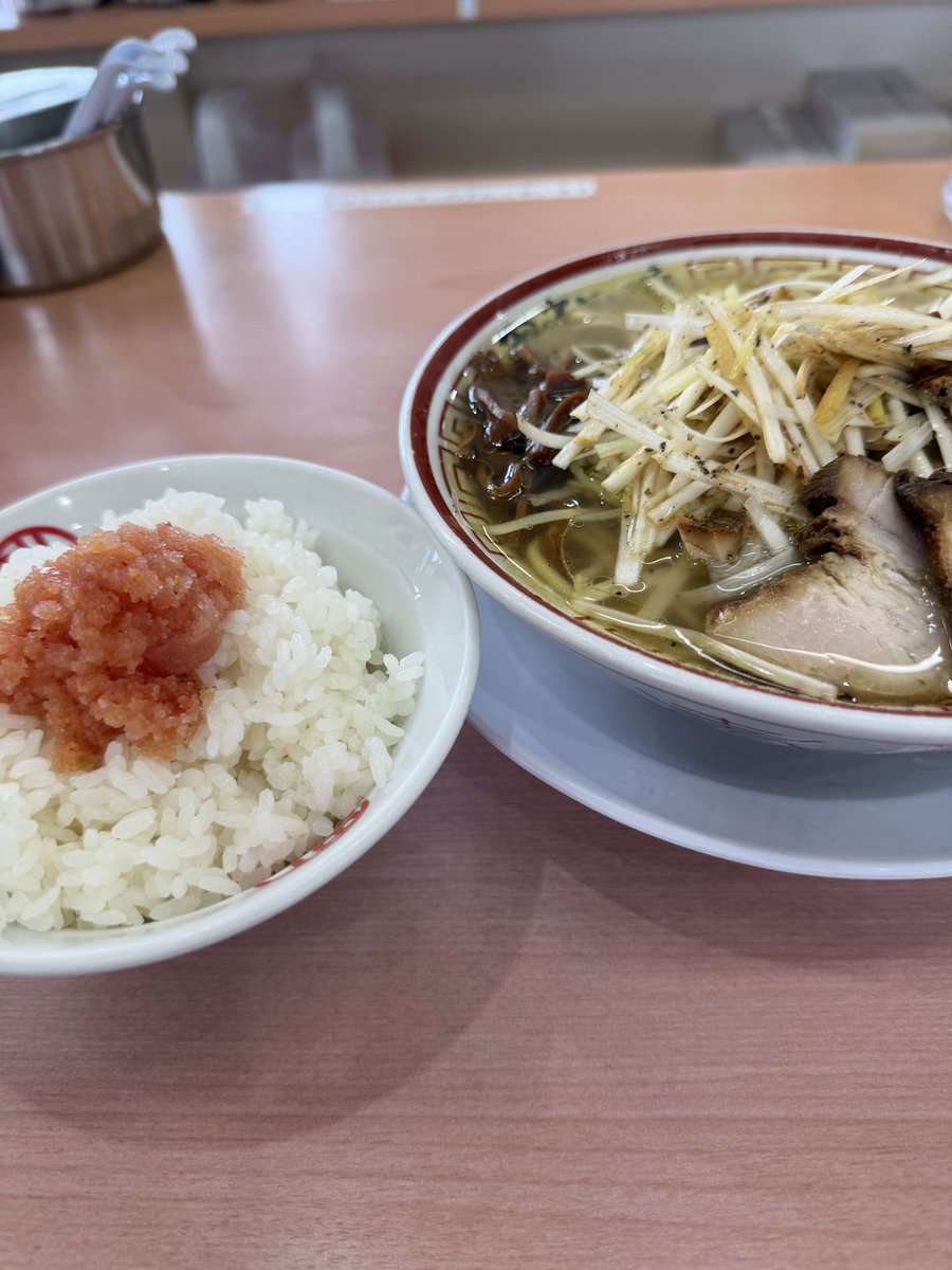BECK733939's tweet photo. #田中商店
#ねぎそば
#明太子ご飯 https://t.co/UUB7kMFlKs