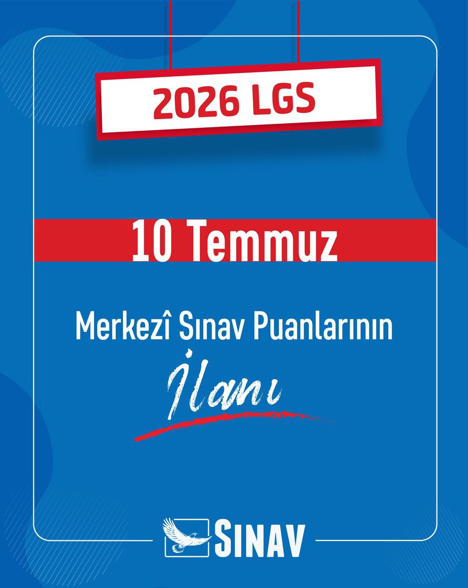 Sınav Eğitim Kurumları tweet media