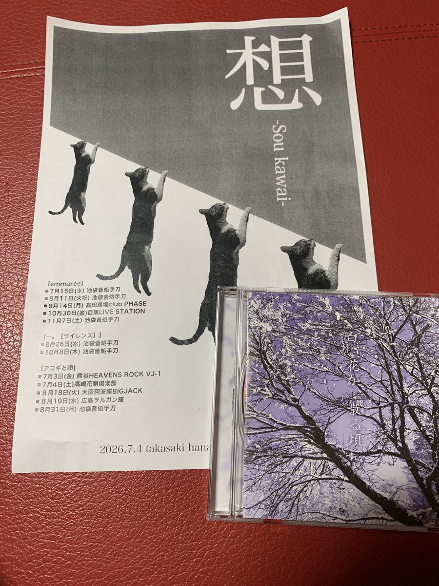 nao_barubora's tweet photo. 昨日は想さんを見に花唄倶楽部に行ってきたよ♡

#emmuree
#想 https://t.co/utEw3vWSyx