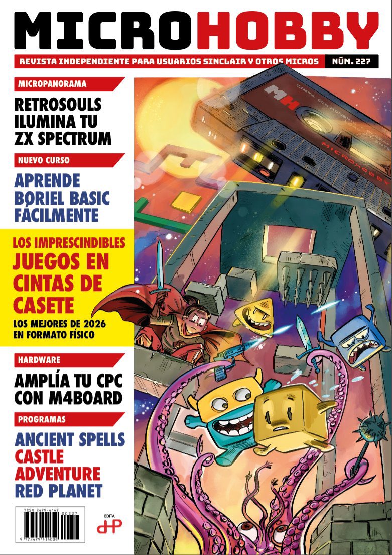 vidaextraretro's tweet photo. Ya tenéis disponible el número 227 de Microhobby. Con envíos a partir del 27 de julio.

https://t.co/jGR5tXLvc4 https://t.co/aCaqI8M8EX