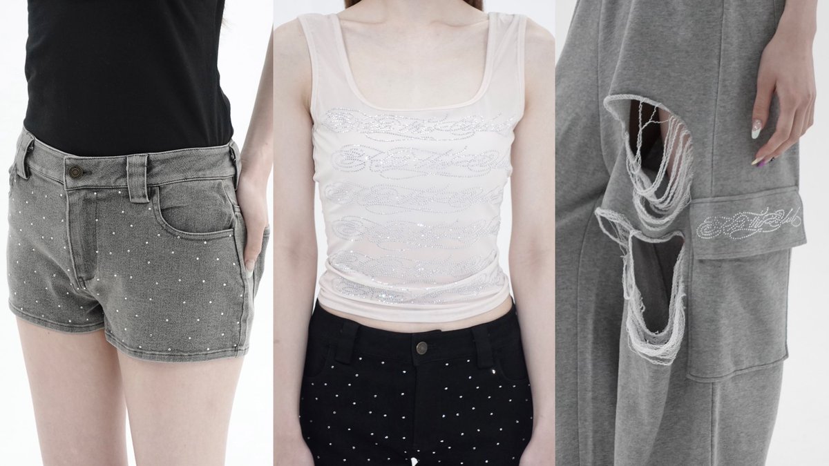 kiss_the_club's tweet photo. KISS THE CLUB GLITTER COLLECTION

夏にぴったりなキラキラとしたスパンコールの付いたアイテムが新登場✧˖°.

7/9(木)〜7/15(水) ルミネエスト新宿POPUP先行発売
7/16(木)21時 オンライン発売開始 https://t.co/Ao2DghiULH