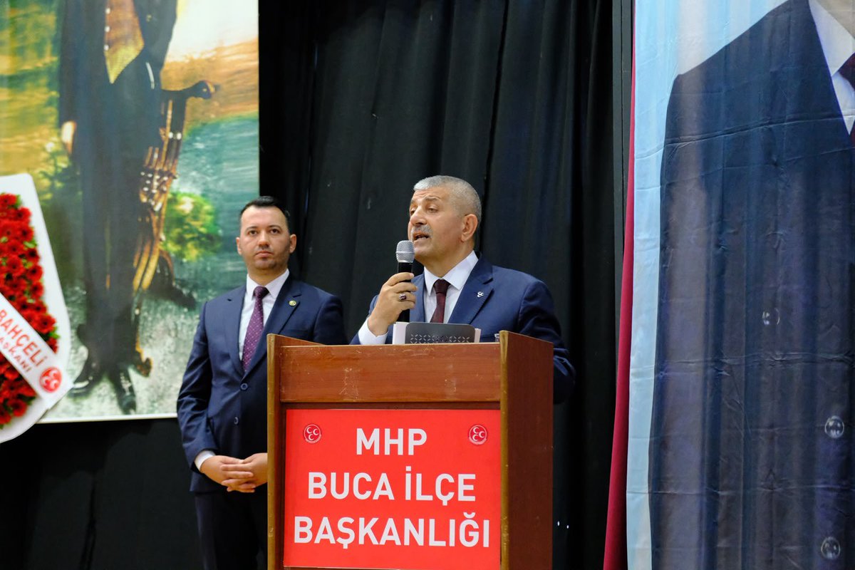 VeyselSahinMhp's tweet photo. Genel Başkanımız Sn. Devlet Bahçeli’nin talimatlarıyla başlatılan “Kardeşlik Kalbimizde, Gelecek Aklımızda” temalı 15. Olağan Buca İlçe Kongremizi büyük bir coşkuyla gerçekleştirdik.

İlçe Başkan Adayımız Ramazan Erdoğan ve Yönetim Kurulu’na şimdiden başarılar diliyorum. https://t.co/0cwmKh63h8