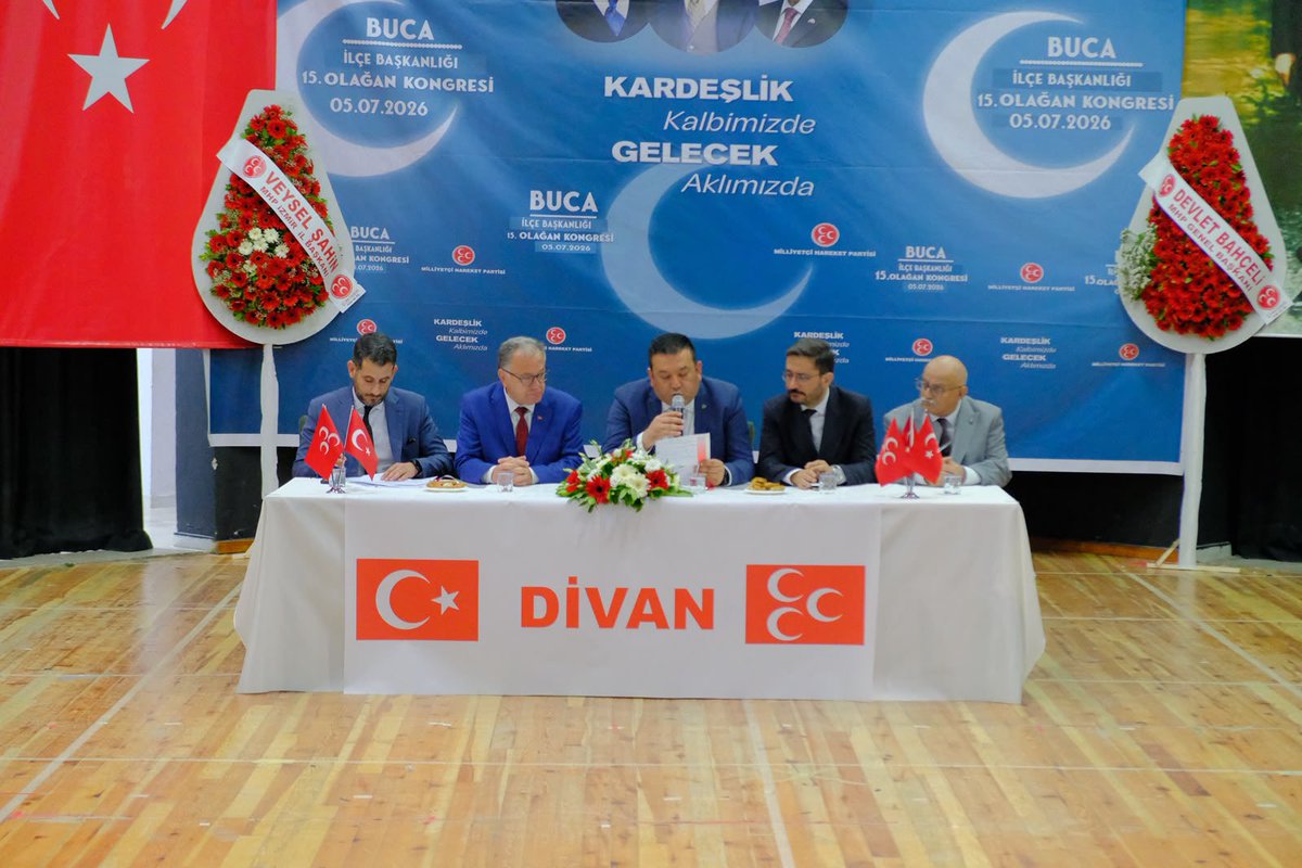 VeyselSahinMhp's tweet photo. Genel Başkanımız Sn. Devlet Bahçeli’nin talimatlarıyla başlatılan “Kardeşlik Kalbimizde, Gelecek Aklımızda” temalı 15. Olağan Buca İlçe Kongremizi büyük bir coşkuyla gerçekleştirdik.

İlçe Başkan Adayımız Ramazan Erdoğan ve Yönetim Kurulu’na şimdiden başarılar diliyorum. https://t.co/0cwmKh63h8