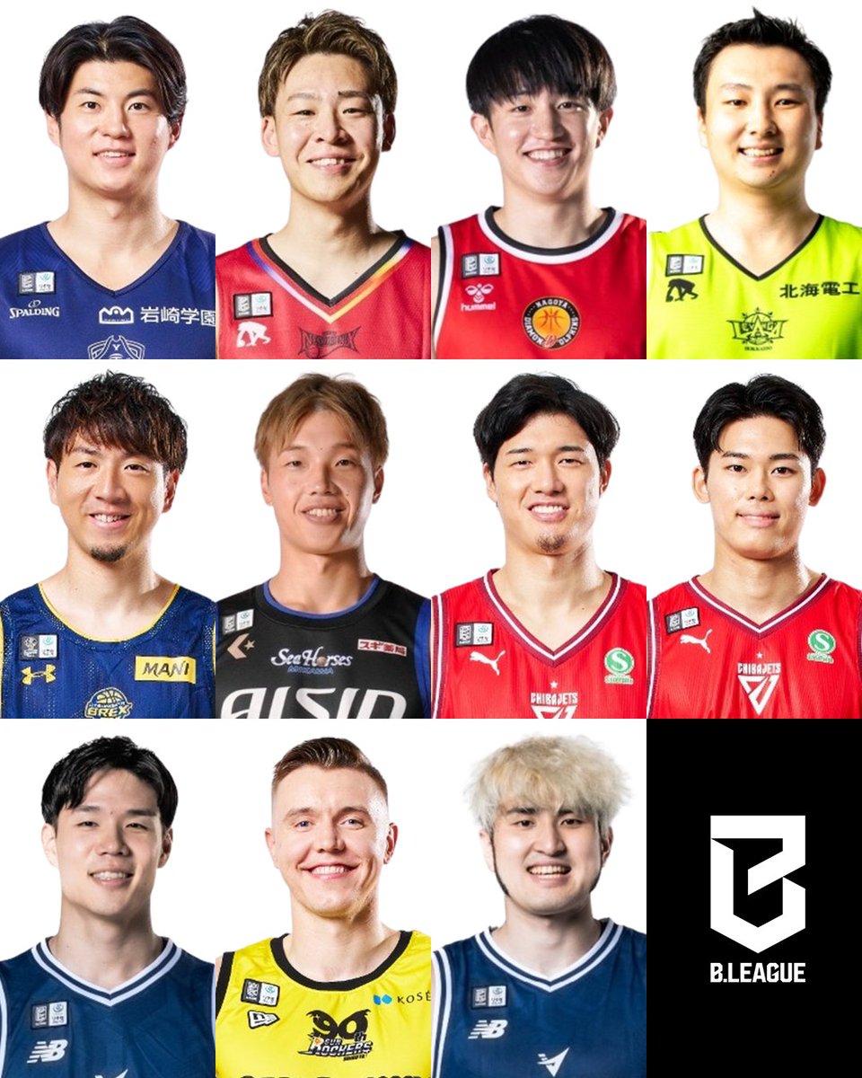 B_LEAGUE's tweet photo. 🇯🇵#AkatsukiJapan 男子日本代表🇯🇵
「FIBAバスケットボールワールドカップ2027 アジア地区予選 Window3」韓国戦のロスターが発表🔥

📅明日7月6日(月) 19:30（日本時間）
🆚韓国
📍Goyang Gymnasium（韓国・高陽市）
📺ＢＳ朝日にて生放送
📡ABEMA/DAZN/TVerにて生配信

安藤 誓哉（PG｜181cm｜A千葉）
佐々木 隆成（PG｜180cm｜三遠）
齋藤 拓実（PG｜172cm｜名古屋D）
富永 啓生（SG｜188cm｜北海道）
比江島 慎（SG｜191cm｜宇都宮）
西田 優大（SG｜190cm｜三河）
渡邊 雄太（SF｜206cm｜千葉J）
金近 廉（SF｜197cm｜千葉J）
馬場 雄大（SF｜196cm｜ー）
ジェイコブス 晶 （SF｜203cm｜フォーダム大学）
ジョシュ・ホーキンソン（PF・C｜208cm｜東京SR）
川真田 紘也（C｜204cm｜琉球）

※画像は2025-26シーズン
#Bリーグ #りそなグループ