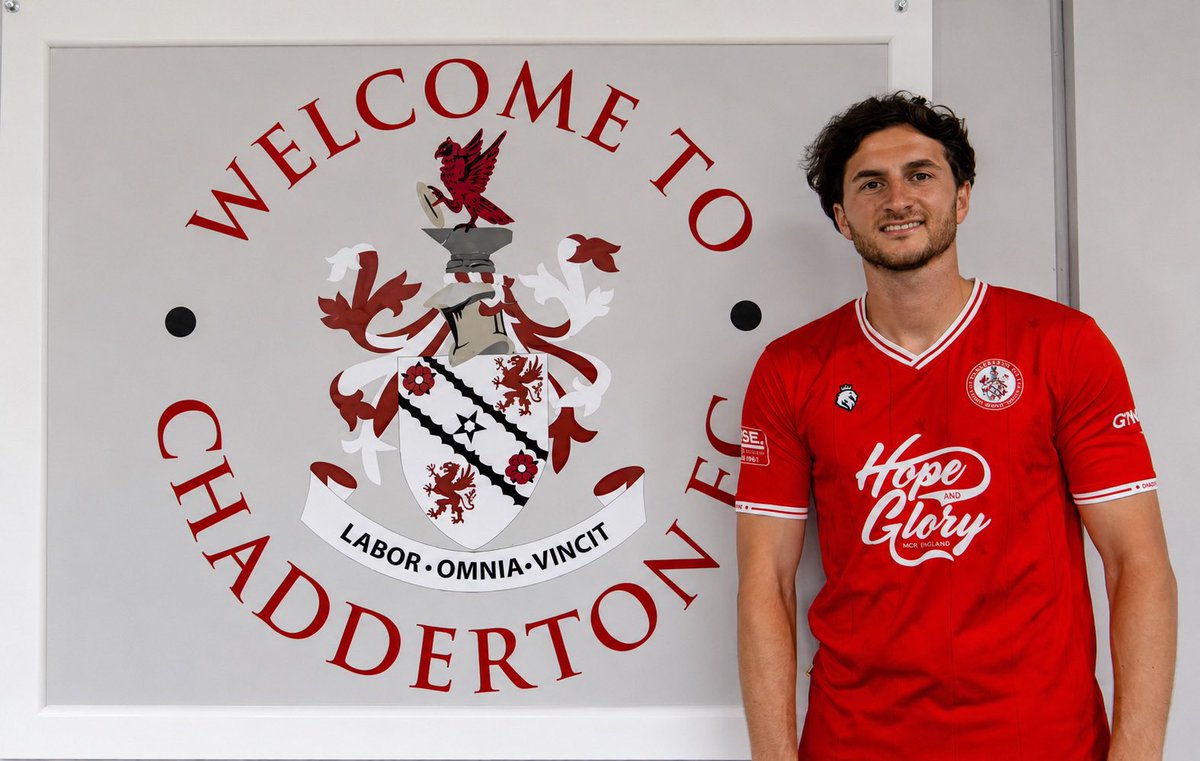 ChaddertonFC's tweet photo. Retained ✍🏻✅
@dan_mc1993 stays! 🙌🏻
We are delighted the experienced forward puts pen to paper for another year! “Dan’s had such an impact at the club on & off the pitch!” He’s a proven goalscorer at this level and we are looking forward to a big season from him! #UpTheChad https://t.co/jJ1D3u97mc