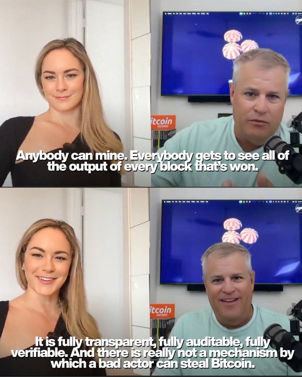 EmilyDempsey's tweet photo. Bitcoin mining isn’t what most people think it is.
Bob Burnett explains the infrastructure, incentives, hashing, energy markets, and why mining removes the need for trusted third parties.
STACKED EP 010 live now. @stackedassets @boomer_btc
#Bitcoin #BTC #STACKEDPodcast https://t.co/hepvyDgZVl