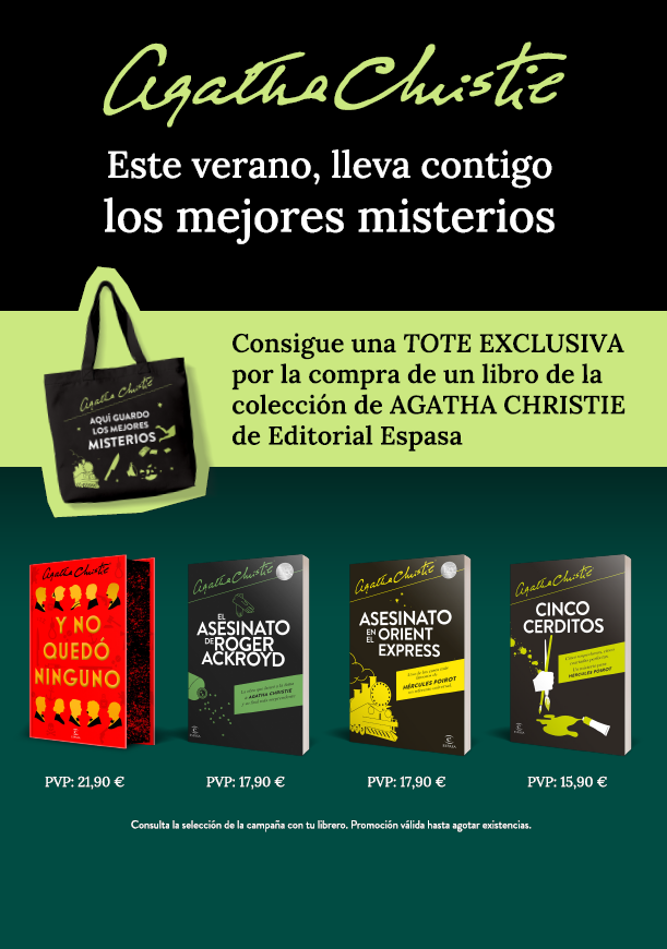 casadellibro's tweet photo. Si eres lector de misterio... ¡esto te interesa! 🙌

Durante el mes de julio, por la compra de 1 libro de la colección de Agatha Christie podrás conseguir esta tote bag exclusiva para este veranito 😍

Solo válido por compras en Casa del Libro📍Gran Vía y web👉https://t.co/r8ACKtotoD

@editorialespasa