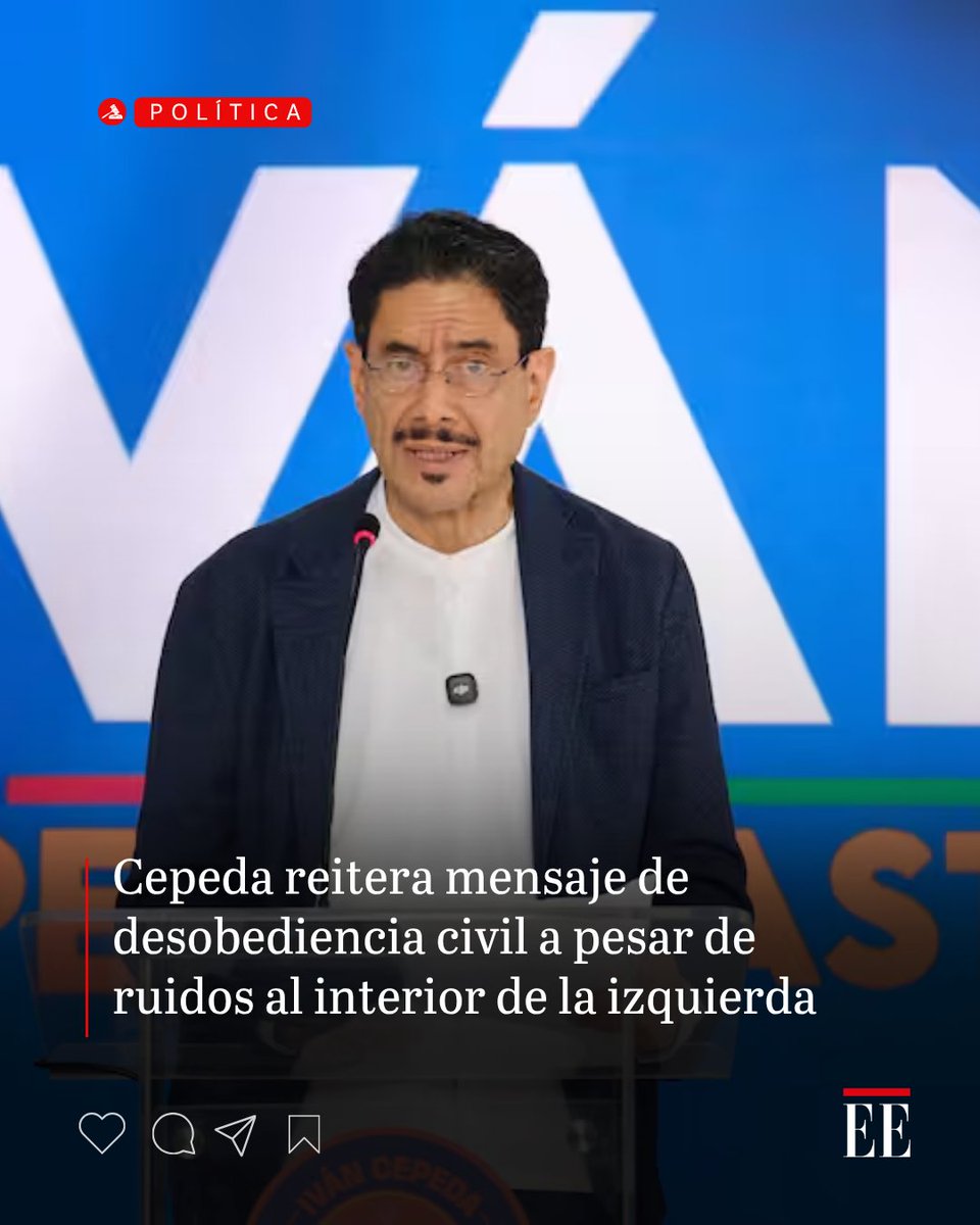 elespectador's tweet photo. Cepeda reiteró el mensaje. Conozca los detalles 👉 https://t.co/ZVKU4AcCYb https://t.co/XXrmI0HXaP