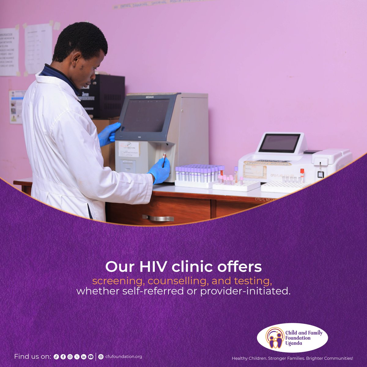 cfufoundationUG's tweet photo. We also work to prevent mother-to-child transmission, support discordant couples, and provide pre- and post-exposure prophylaxis.

This is not a one-time service. 

It is ongoing care, regular refills, and adherence support because treatment only works when people stay in it. https://t.co/n9dtklBuMT