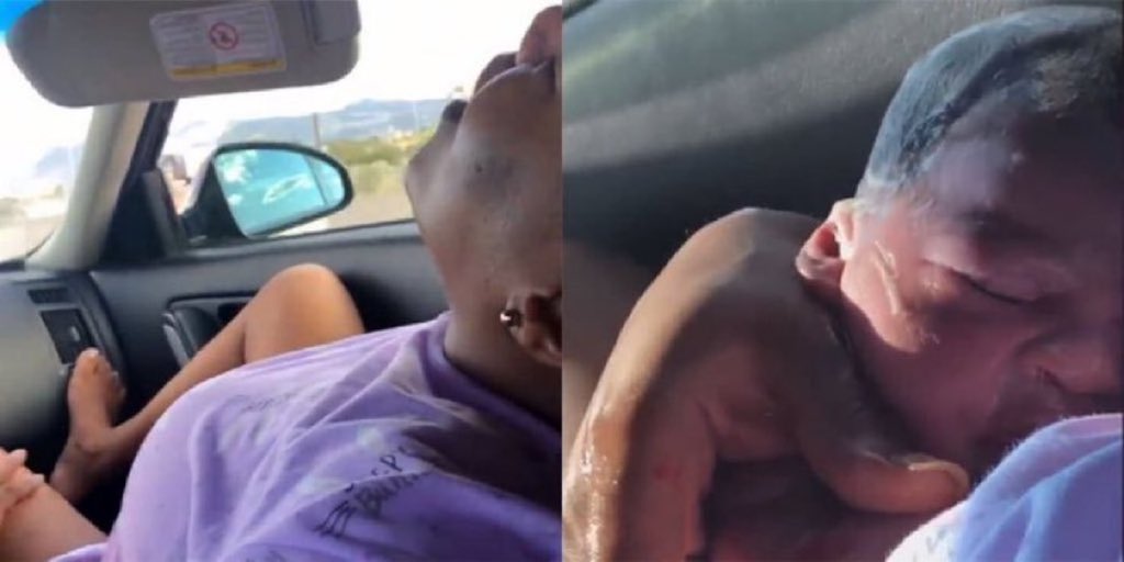 OfficialBasitT's tweet photo. A baby born in a morning is called Monica, evening is Evelyn, floor is Florence, what do we call baby born in a car?😹 https://t.co/VLHBYJH033