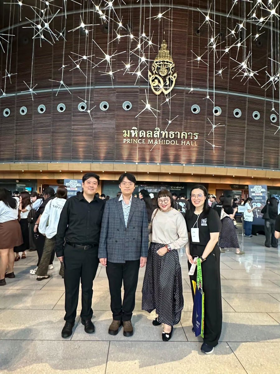 broadcastthai's tweet photo. พี่หน่อง อรุโณชา ✨ ร่วมชม “SCRUBB The Orchestra Concert: The First-Ever Collaboration 🎻✨” คอนเสิร์ตออร์เคสตร้าเต็มรูปแบบ กับเพลงสุดละมุนที่คุ้นเคยของ SCRUBB ในรูปแบบที่แฟนๆไม่เคยได้ยินมาก่อน ถือเป็นคอนเสิร์ตฉลองครบรอบ 26 ปี
#SCRUBBTheOrchestraConcert
#SCRUBB
#BasslineThailand https://t.co/bq3Ai0jPLr
