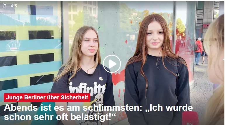PeterBorbe's tweet photo. Junge Berliner fühlen sich in der Dunkelheit auf Berlins Straßen nicht mehr sicher - vor allem junge Frauen, aber auch Männer. Sind das die gleichen jungen Berliner, die massenhaft Grüne und Linke wählen? Die so auf "bunt" und "Vielfalt" stehen? Wer erklärt es ihnen?😏#Berlin
https://t.co/iTstpVvZV5
