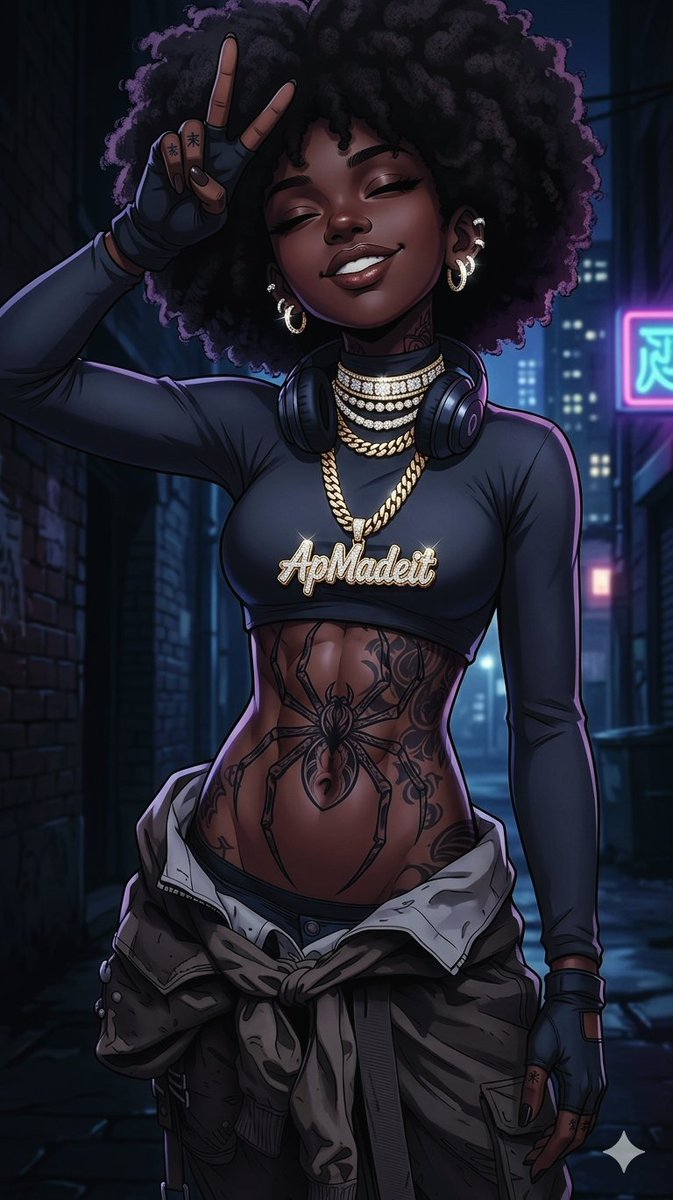 ApArtW0rk's tweet photo. Urban nights #ApMadeit #Blackart #AIart️️️️️️️️️️️️️️️️️️️️️️️️️️️️️️️️️️️️️️️️️️️️️️️️️️️ #nightlight #gold #cartoon https://t.co/B6COnlziDI