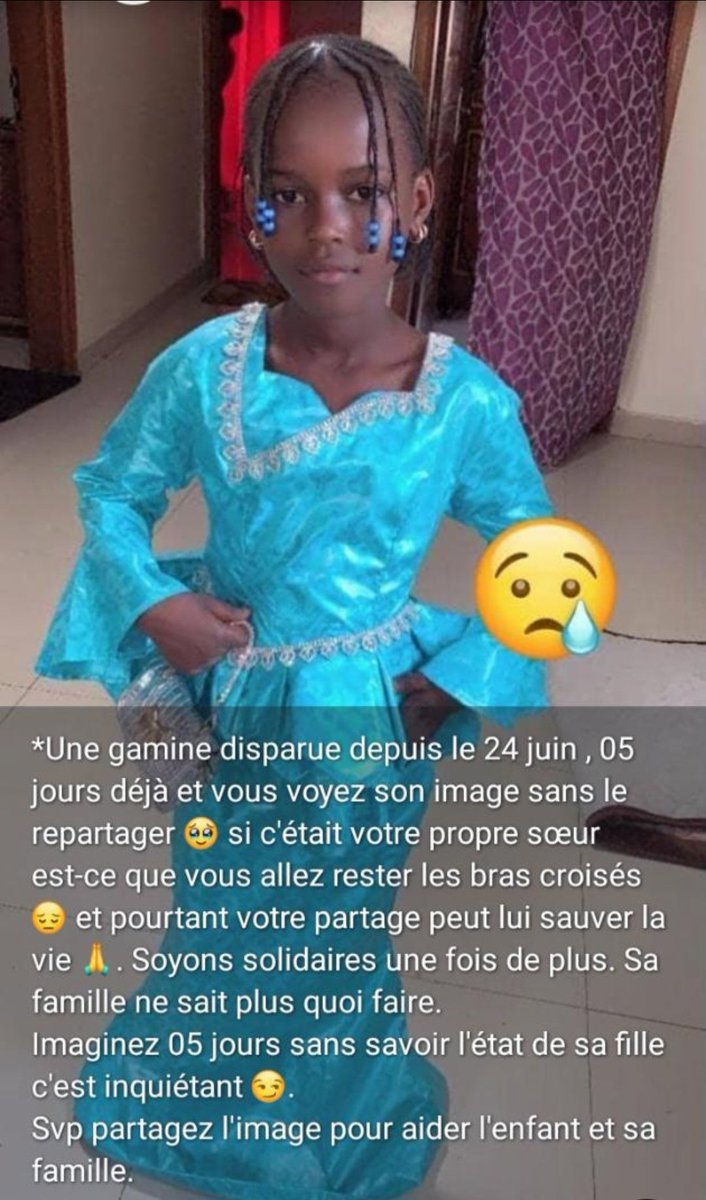 Jambaarstv's tweet photo. AVIS DE DISPARITION

cet enfant sur la photo a disparu depuis le 24 Juin 

Merci de m’aidez à le retrouver partager massivement svp 🙏🏻🤲🏽 https://t.co/2YuiltG2a1