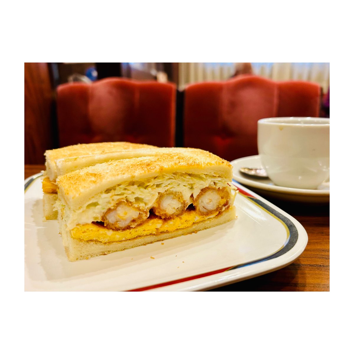 happinesscargo's tweet photo. 愛知県名古屋市の老舗喫茶店でいただいた名物サンドのはなし。

＊ ＊ ＊

ブログ更新しました。
https://t.co/yvj7tO2eOc

#コンパル 
#配達先の風景 
#赤帽 
#ハピネスカーゴ https://t.co/rYncxO5RWy