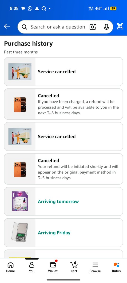thisismeavinash's tweet photo. @Gauravsingh1403 @amazonIN @amazon @AmazonHelp @JeffBezos @jagograhakjago @ConsumerReports @jaagograhakjago Same here multiple cancellation of iphone 17 pro on @amazonIN , customer support redirect to ofm mail, why do they list false pricing if they do not fulfill the order. Totally fraud #amaozn No response from ofm team. https://t.co/jHVTh4EVll