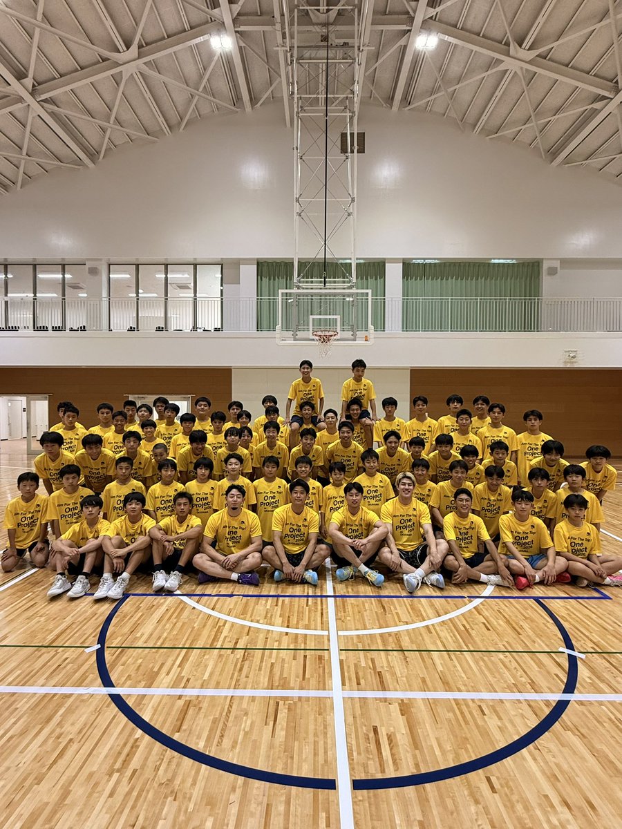 WILLfamily2010's tweet photo. ◤ONE  PROJECT IN OKAYAMA◢

本日、岡山県出身の #土家大輝 選手(@w_daiki12 )含む4名のバスケ選手で、小中学生対象にバスケットボールクリニックを実施しました⛹️‍♂️🔥

バスケの楽しさを伝えながら、実戦で使える技術をプロ選手が直接指導🏀✨

子どもたちも元気いっぱいにチャレンジしてくれました🔥 https://t.co/RJUppCF3Kv