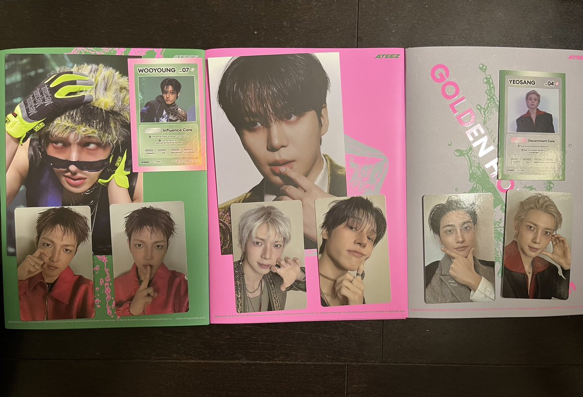 chika_atz's tweet photo. 【交換】ATEEZ アチズ GOLDEN HOUR Part. 5 特典(FC、タワレコ、HMV)  、封入 トレカ  ポスカ

譲→ホンジュン ソンファ ヨサン ミンギ ジョンホ

求→各同種 ユノ(画像3、4枚目)

郵送での交換でお願いします。
リプ、DMご連絡お待ちしております🙇‍♀️ https://t.co/aiRVfyw7La
