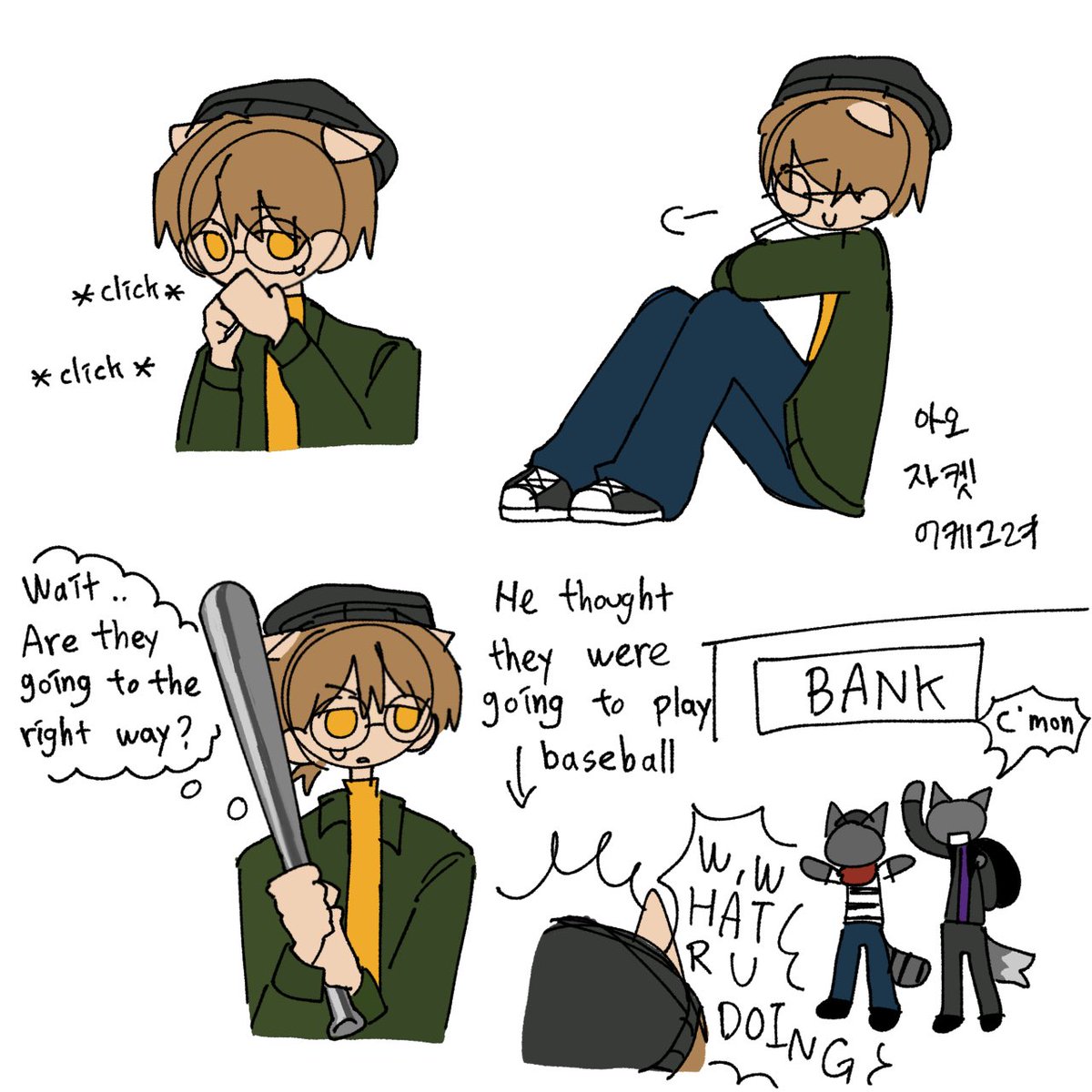seansian_Piggy's tweet photo. I colored some doodles https://t.co/Dg4xBA6Vks