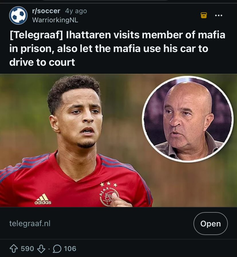 forgot_it1's tweet photo. One day the Mocro Mafia’s connection to the Moroccan team’s newfound success will come out, I’m sure of it https://t.co/YkVCnDrEuC