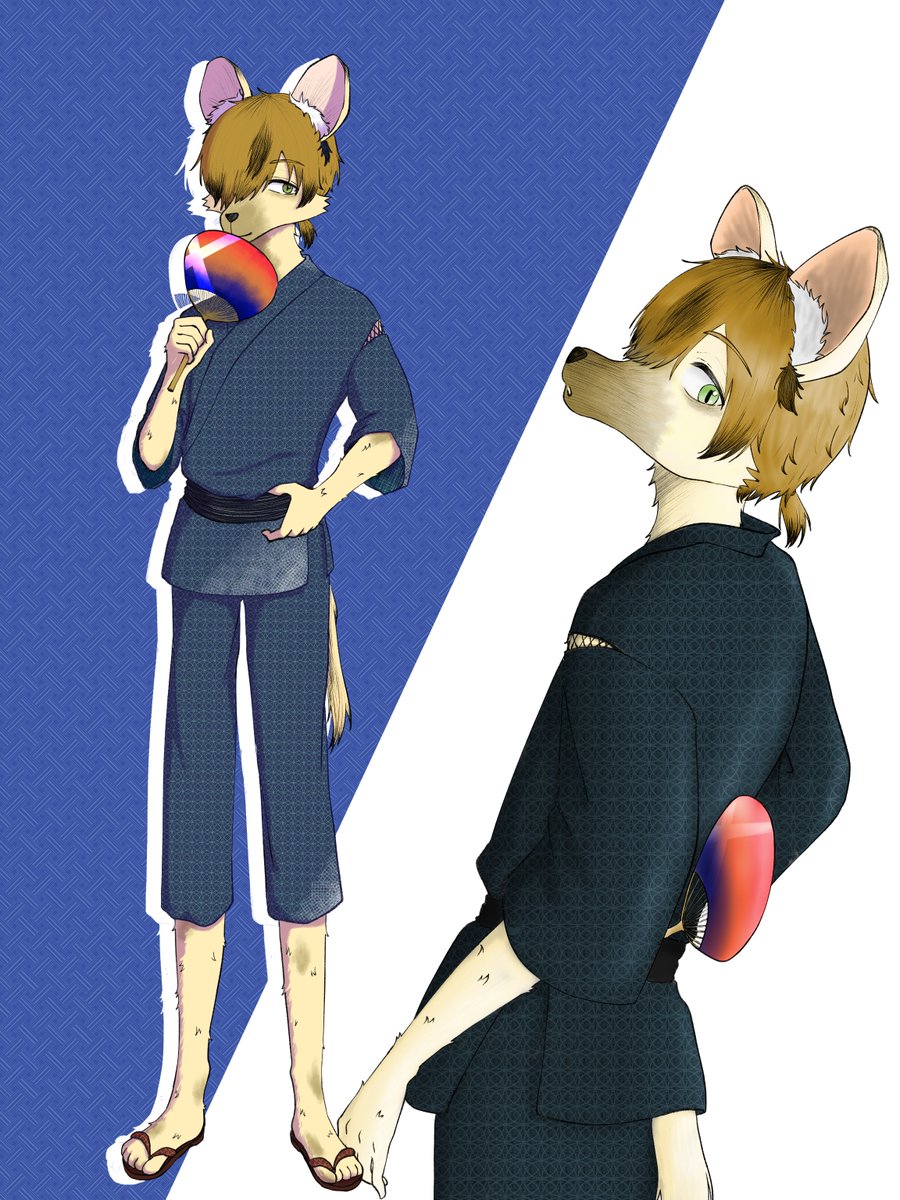 nabeyama__'s tweet photo. @R20ishuHL_TL 
スプラッシュ・フェスタ参加🎇

リュカも夏の装いで参加させていただきます🏝️
昼夜問わずいたる所で散歩していますので、見かけたら遊んでいただけると嬉しいです！
＃いとたび_夏イベ参加 https://t.co/09H6RqZKky