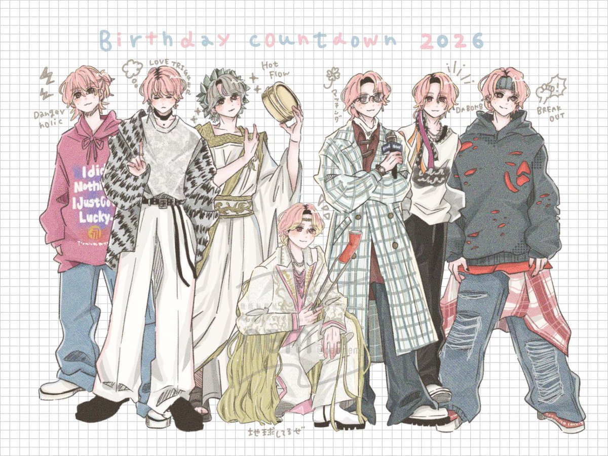 nemnem___51's tweet photo. 1週間のカウントダウンありがとうございました🌸🌸🌸
まだまだ描きたい衣装たくさんあるから
また機会があればやりたいな〜
改めてお誕生日おめでとうございます✨ https://t.co/SWlERBUF0S