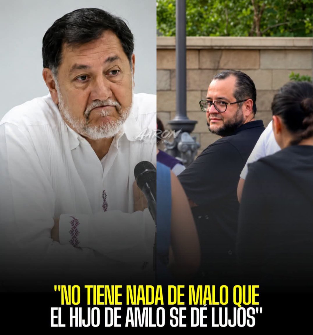 rthur013's tweet photo. El Camarada Noroña pasó de negarse a pagar 50 centavos de impuestos a un Gansito y Orinar en una coladera porque cobraban 7 pesos, a defender y justificar los lujos de José Ramón López Beltrán.
No cabe duda que la austeridad es solo para el "pueblo bueno", pero en ELLOS, esas reglas no aplican
La 4ta Trasformación VÁ 🙌🏽