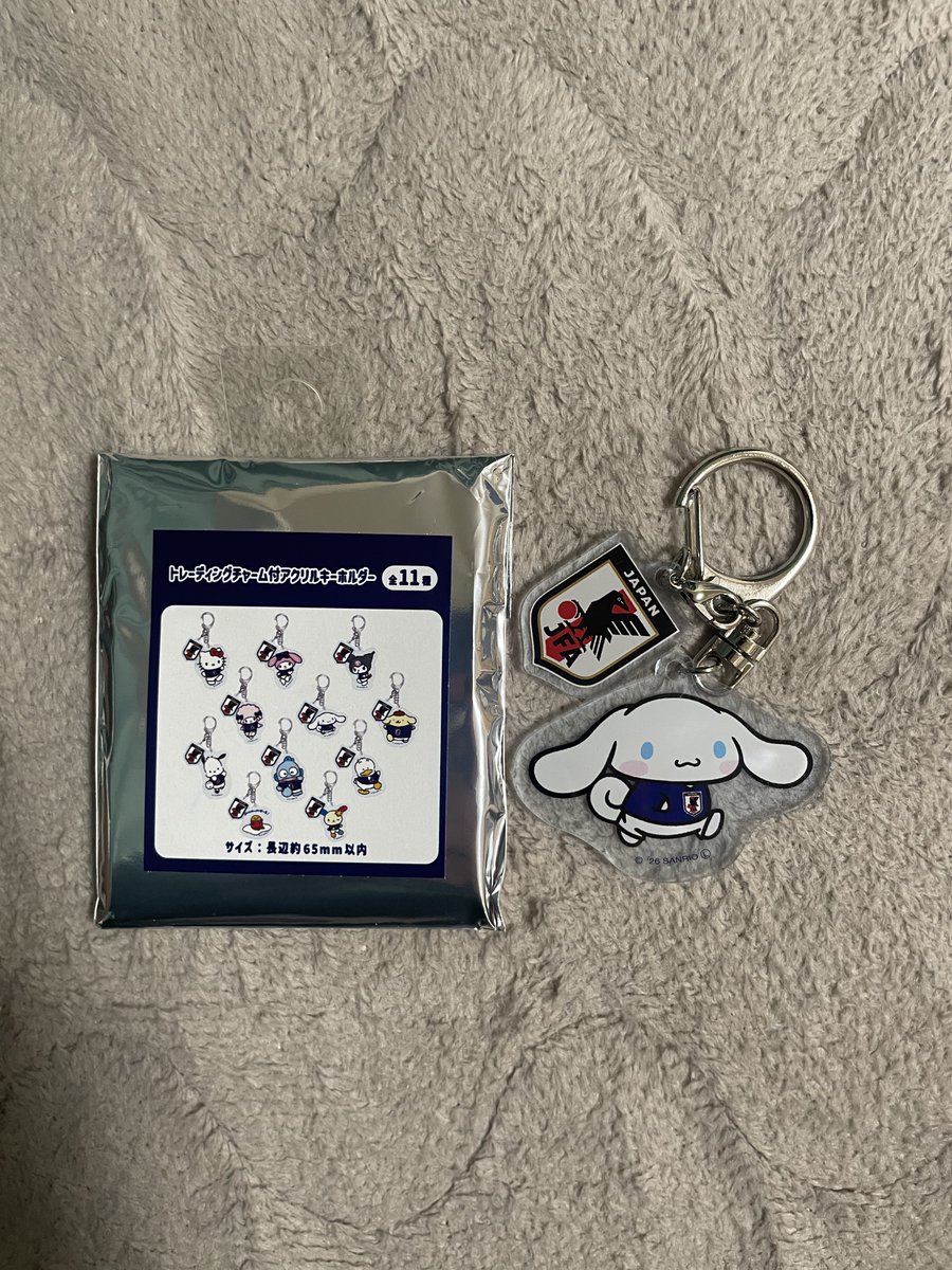 HBq3wc's tweet photo. サッカー 日本代表 SAMURAI BLUE
サンリオキャラクターズ
トレーディングチャーム付アクリルキーホルダー

【譲】シナモロール シナモン
【求】ペックルorポムポムプリンorポチャッコ

東京都内にて手渡し交換または郵送
日にちによっては大阪〜新大阪付近での手渡しも可能

お気軽にご連絡下さい。 https://t.co/KNtvpSvpUM