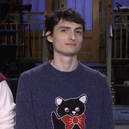 finn wolfhard nose tweet media