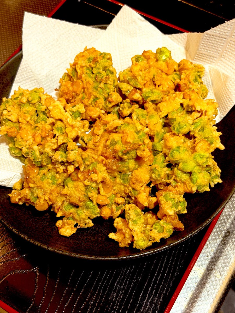 SiN_69_'s tweet photo. #でん同士美食部
#GLOSSERぐるめ

お献立
・鶏チリ
・枝豆ととうもろこしのかき揚げ
・豆腐のかき卵

お出かけ帰りで簡単に
鶏チリはいい感じにプリプリにできたと思われ✌️
かき揚げも香ばしくできて満足(o'ч'o) https://t.co/JAoUe1psHR