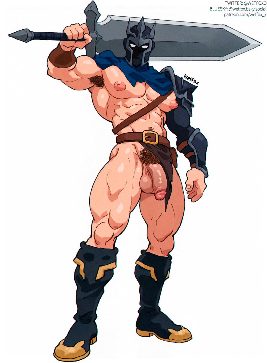 Wetfoxo's tweet photo. #bara #yaoi #OC

This barbarian needs a King 👑😏

Check out more artwork on my exclusive page ☝️ https://t.co/k9YbnF8XX4