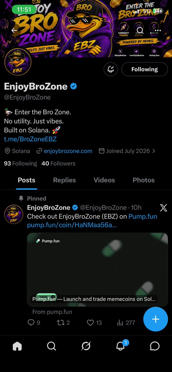 vik_toreth01's tweet photo. @EnjoyBroZone All done ✅🫡

Here’s my wallet addy:

2Qp92NVgc1kbyhkgTBnDEHLw5d7smDweeqep6MZLzLQP

Tagging some friends:
@JulianDeFi0 
@johnray123401 
@Max_well60 
@CryptoFX23 
@FerreWeb3
@EnjoyBroZone https://t.co/ORc60l0bP4