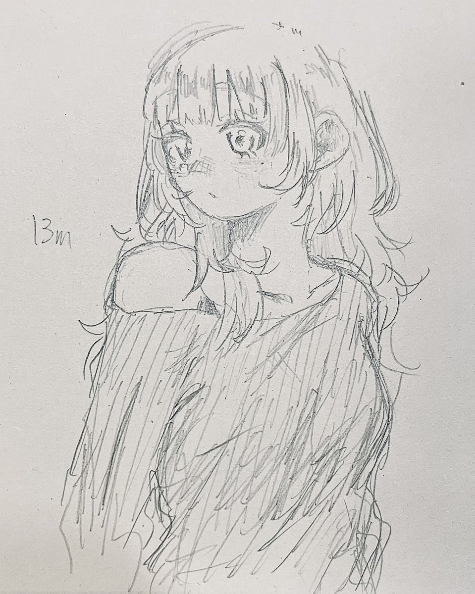 Syocuryouko's tweet photo. #絵柄が好みって人にフォローされたい 
#絵描きさんと繋がりたい
#らくがき

ほわぽわチーク、好き https://t.co/otcX5nbgZr