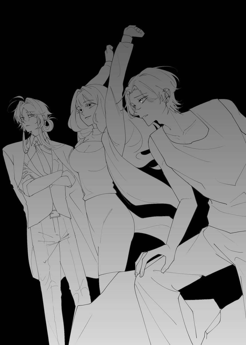 momongninaru's tweet photo. 色々描いてきたなぁ https://t.co/SP6UpFfcFi